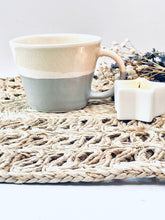 Load image into Gallery viewer, Handmade Blue Ceramic Tea Cup By Buxton Ceramics