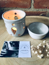 Load image into Gallery viewer, Stoneware Ceramic Incense Oil Burner/ Wax Melt Burner