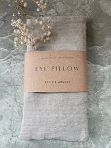 Natural Beige Eye Pillow
