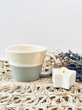 Load image into Gallery viewer, Handmade Blue Ceramic Tea Cup By Buxton Ceramics
