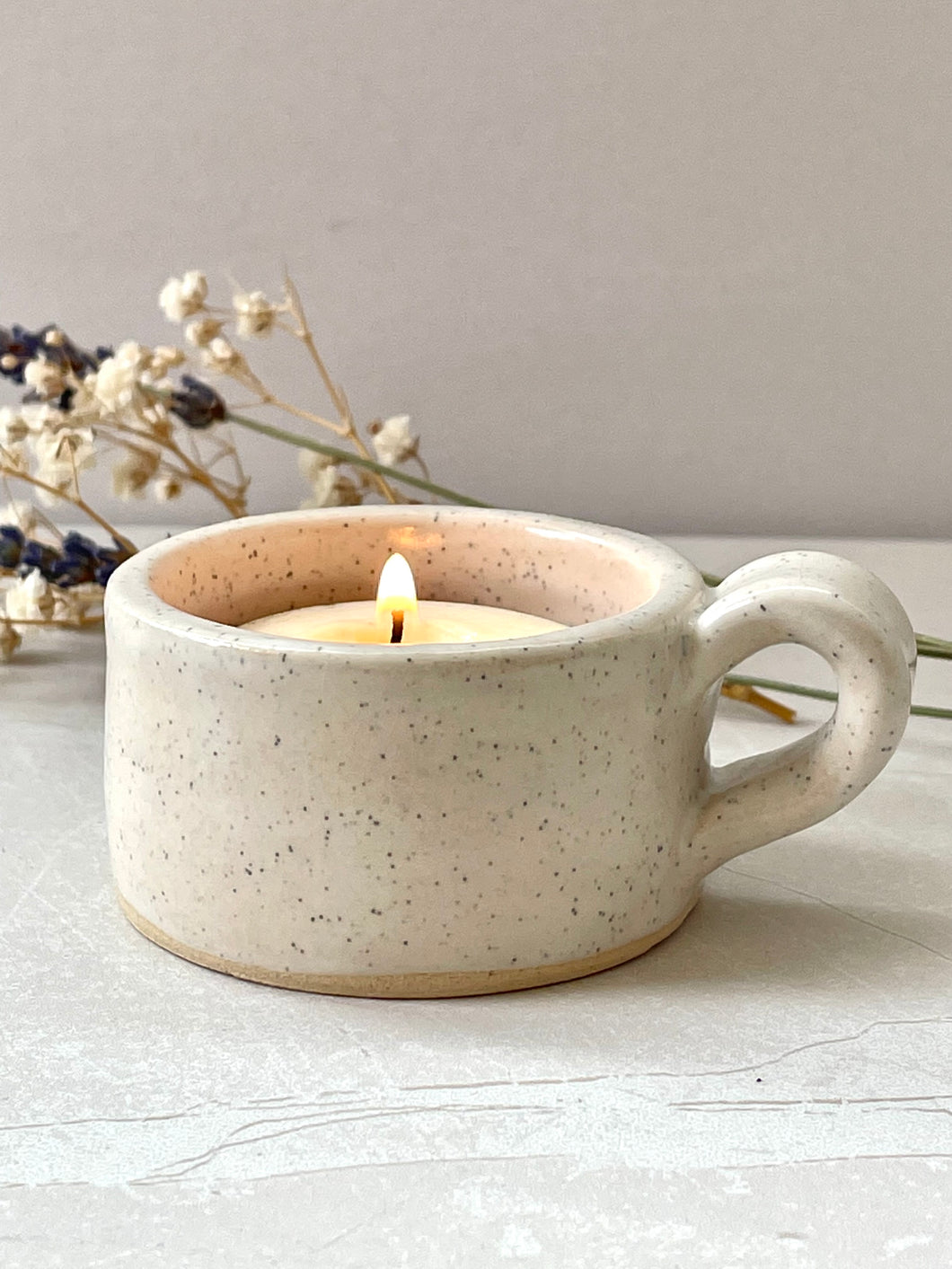 Handmade Ceramic Tea Light Holder
