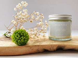 White Cotton Soy Wax Candle