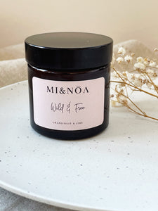 Wild & Free Soy Wax Candle Gift