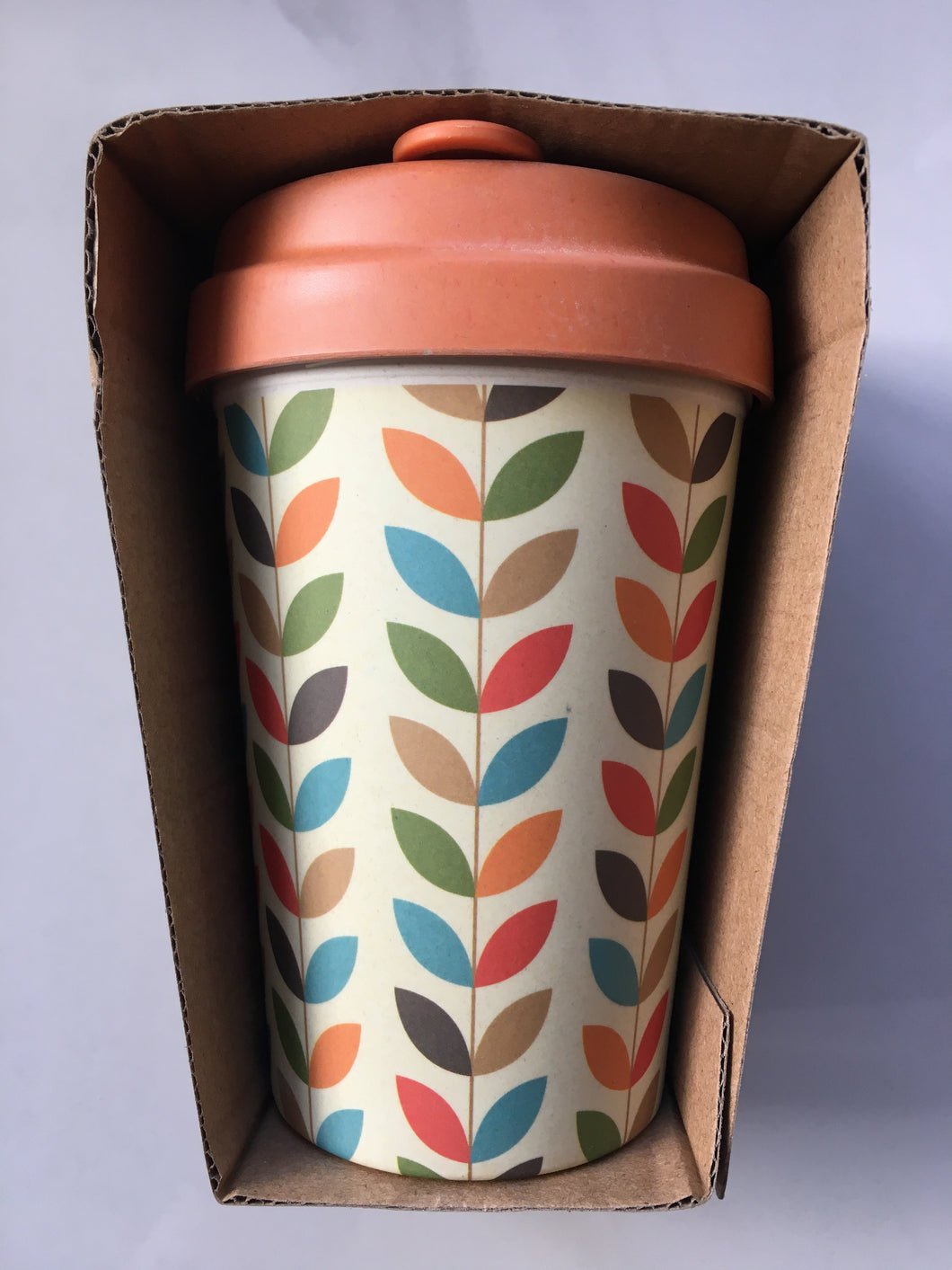 Bright Leaves Bamboo Cup by Blue Eyed Sun