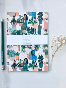 Plant Lady A5 Recycled Note Book