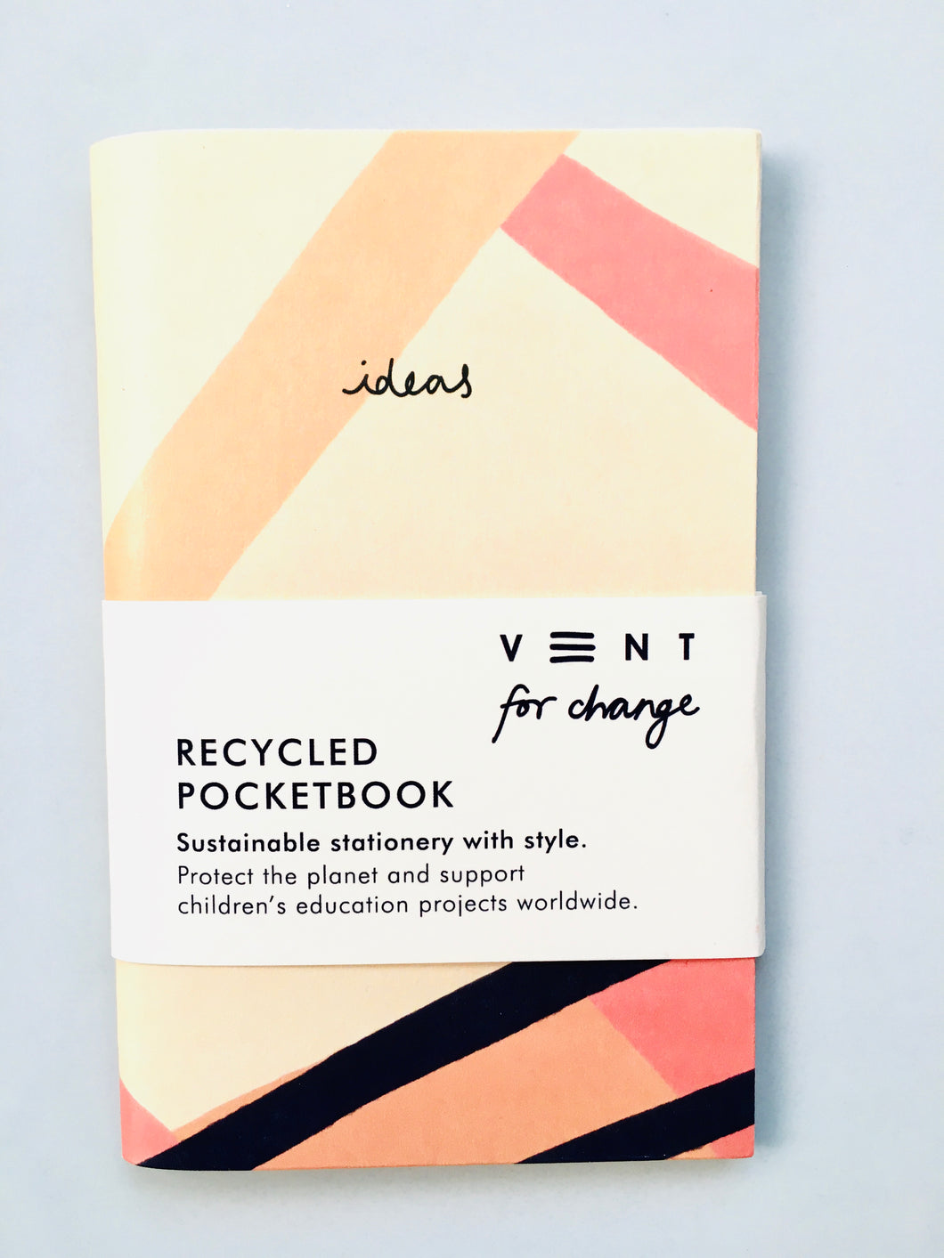Pink Recycled Pocket Notebook